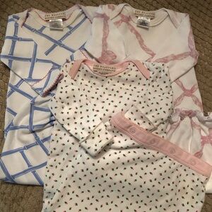 Three Beaufort Bonnet Company Baby day gowns.